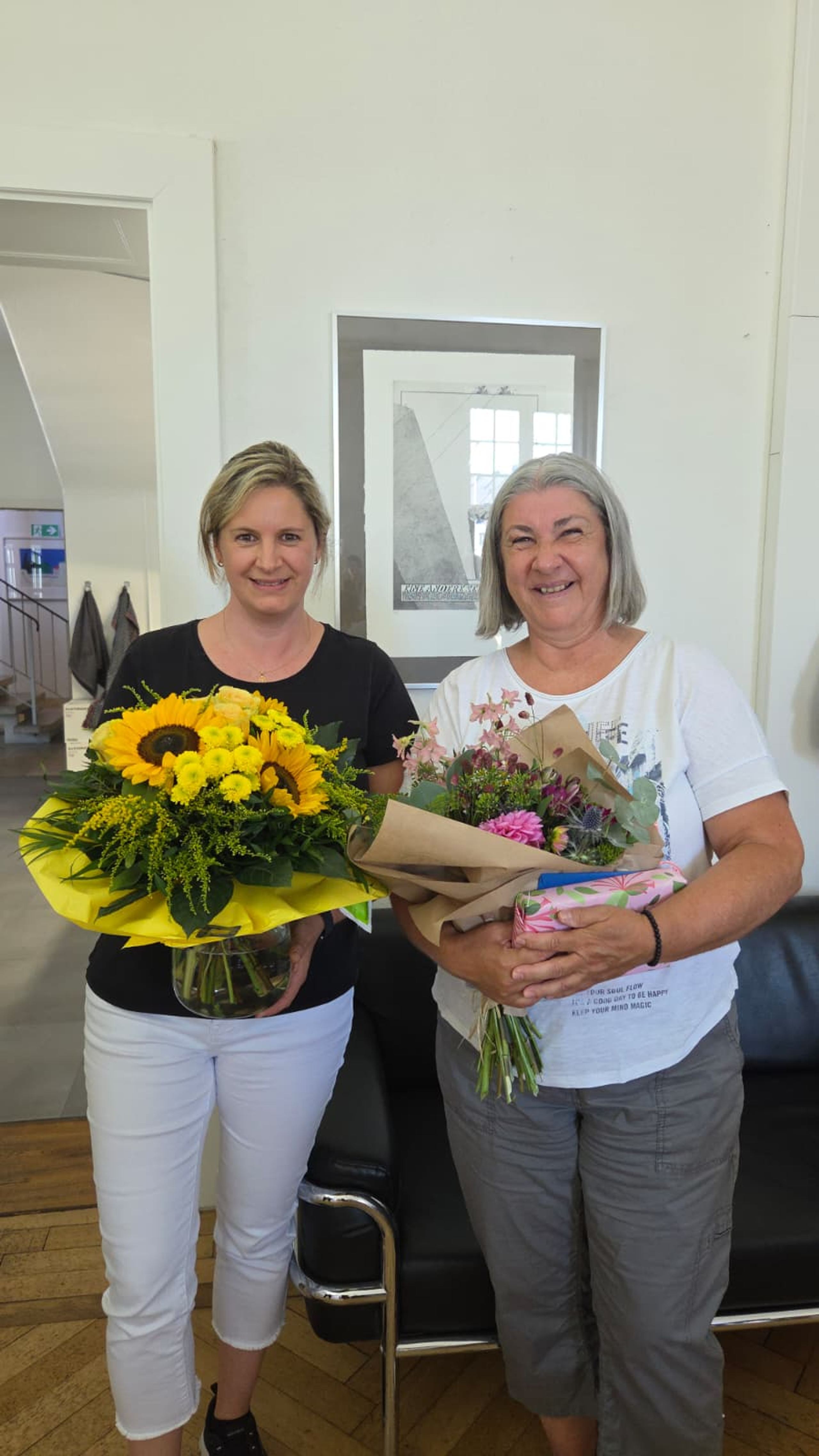 Blumen zum Jubiläum