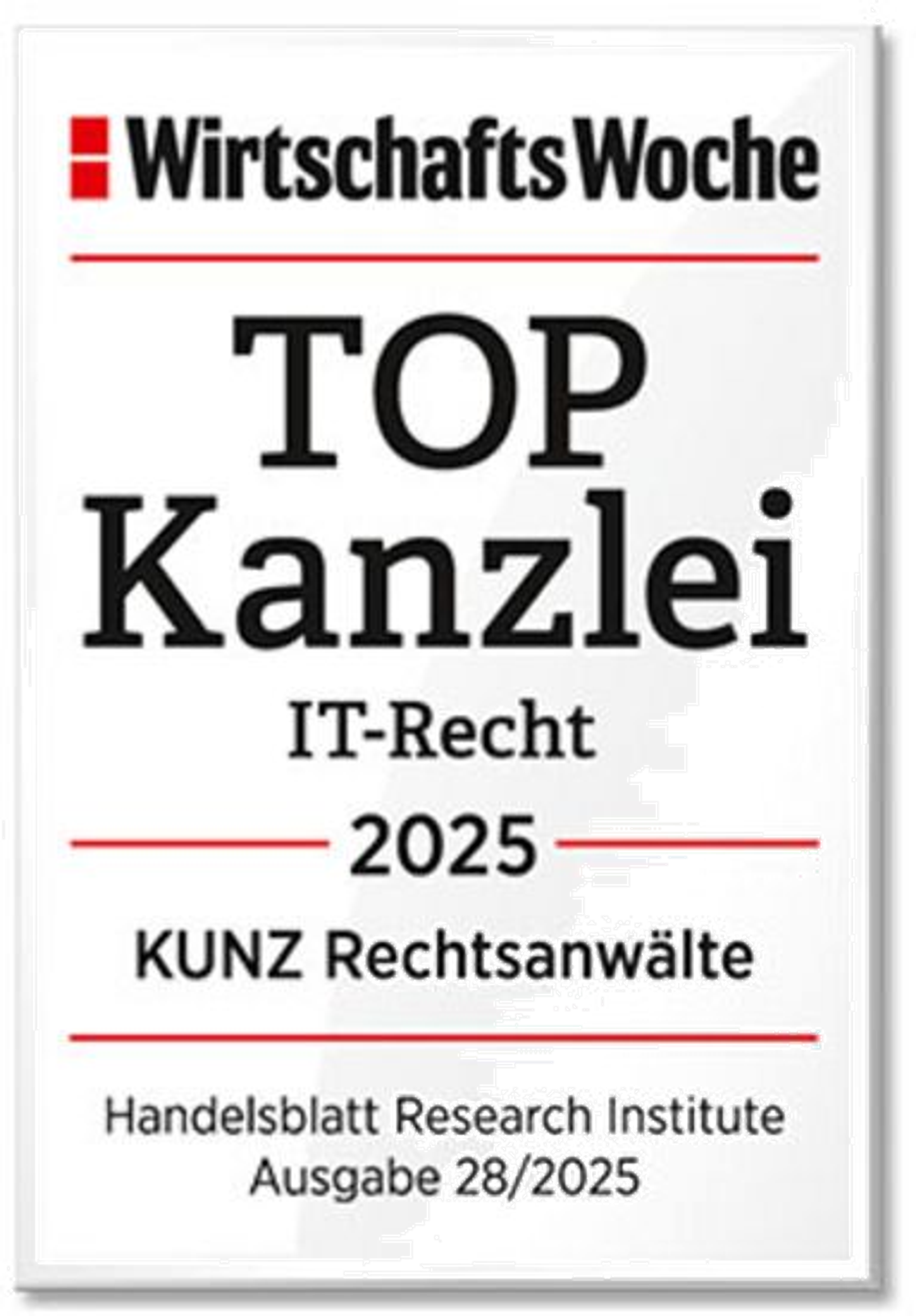 TOP Kanzlei IT-Recht 2025