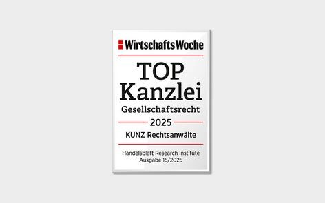 TOP Kanzlei Gesellschaftsrecht 2025