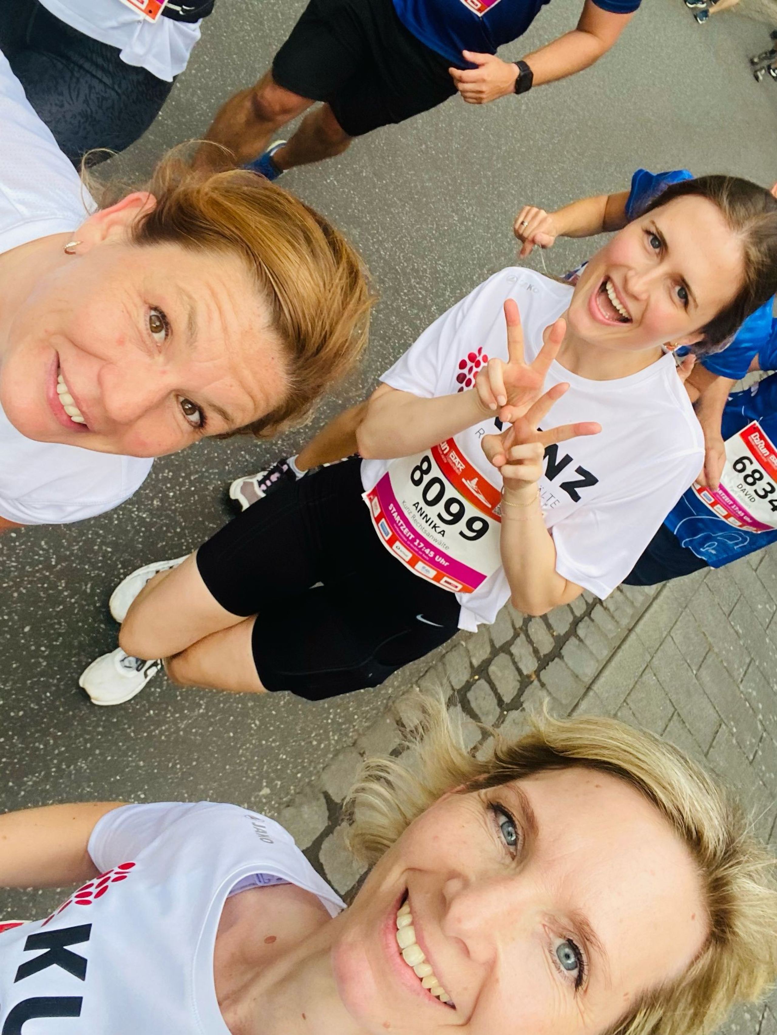 Selfie nach dem Zieleinlauf
