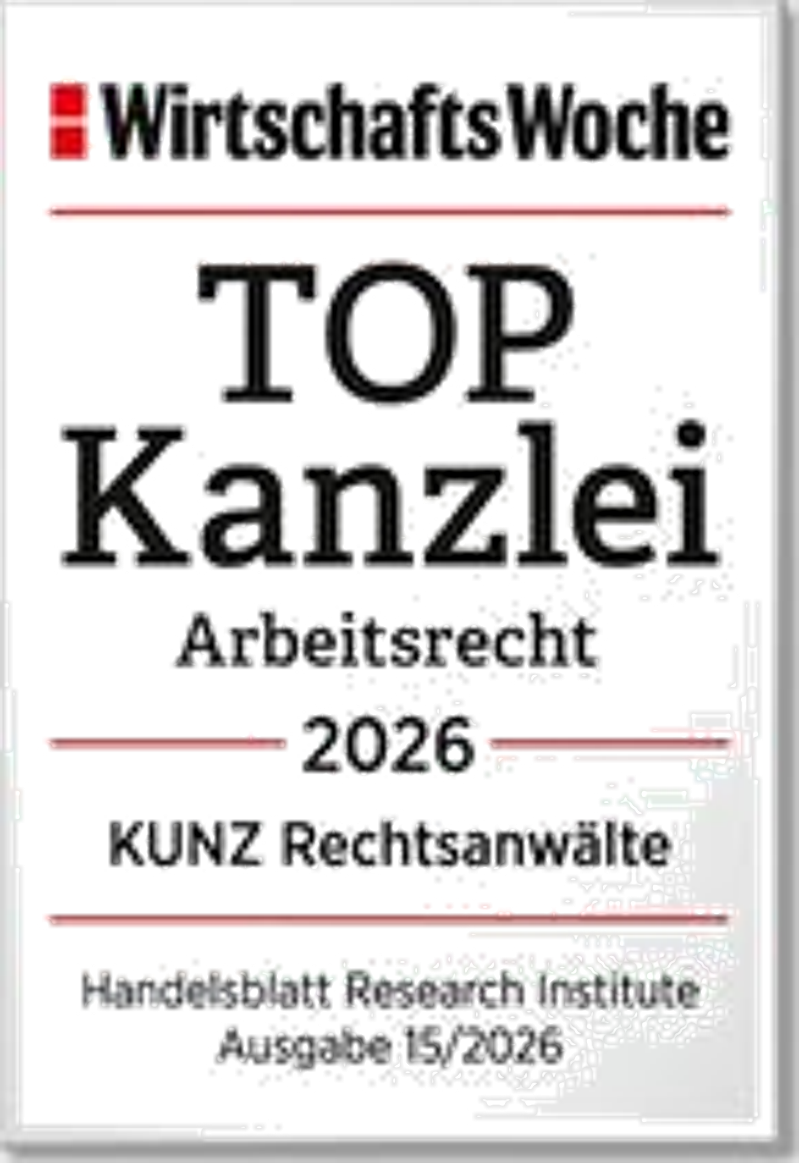 Top Kanzlei Arbeitsrecht 2026