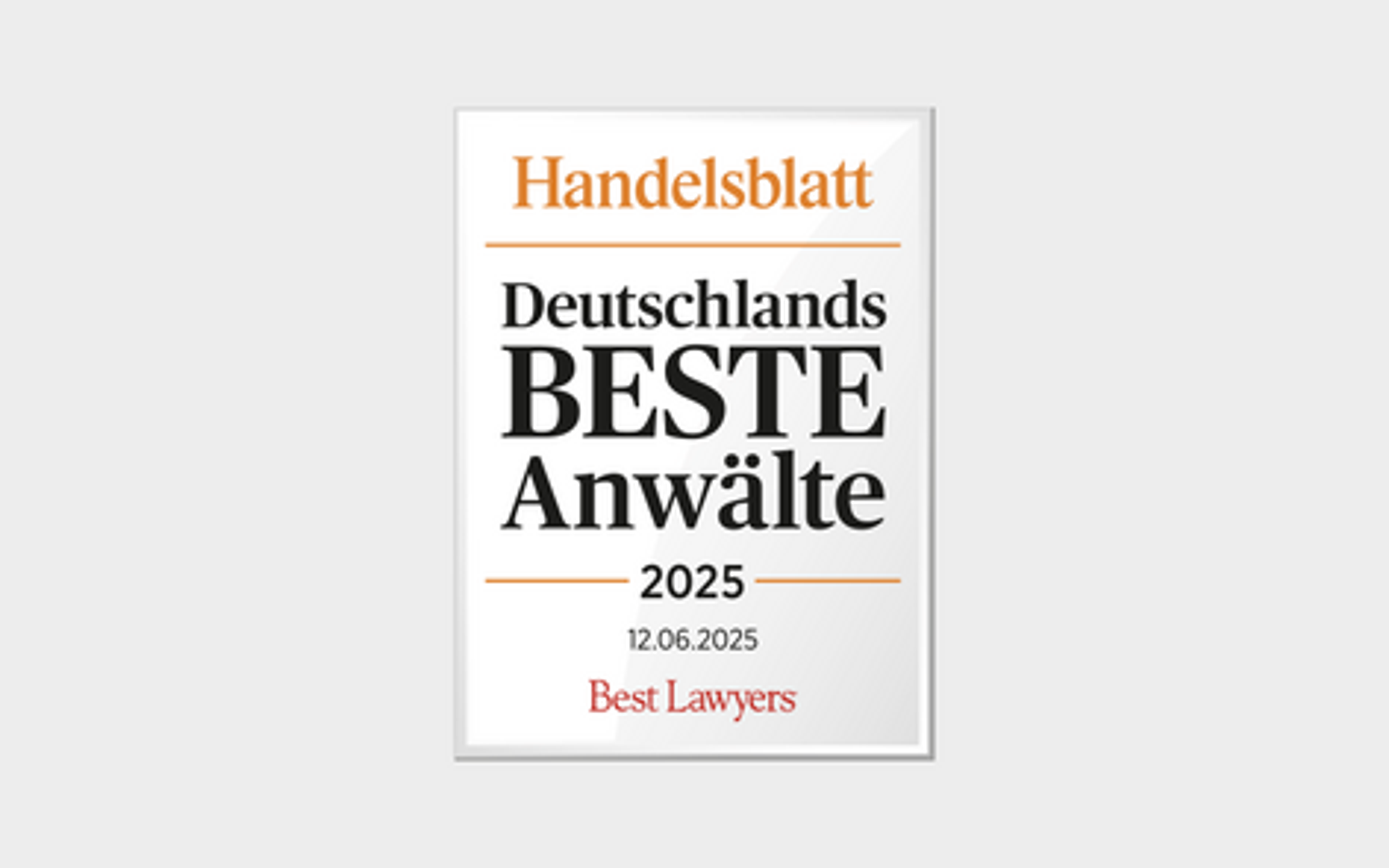 Best Lawyers Ranking 2025