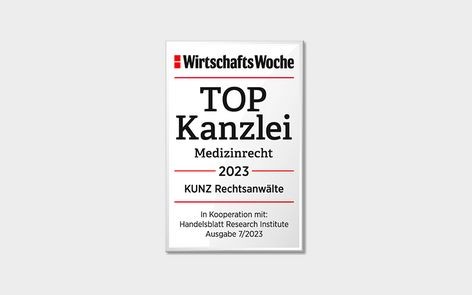TOP Kanzlei Medizinrecht 2025
