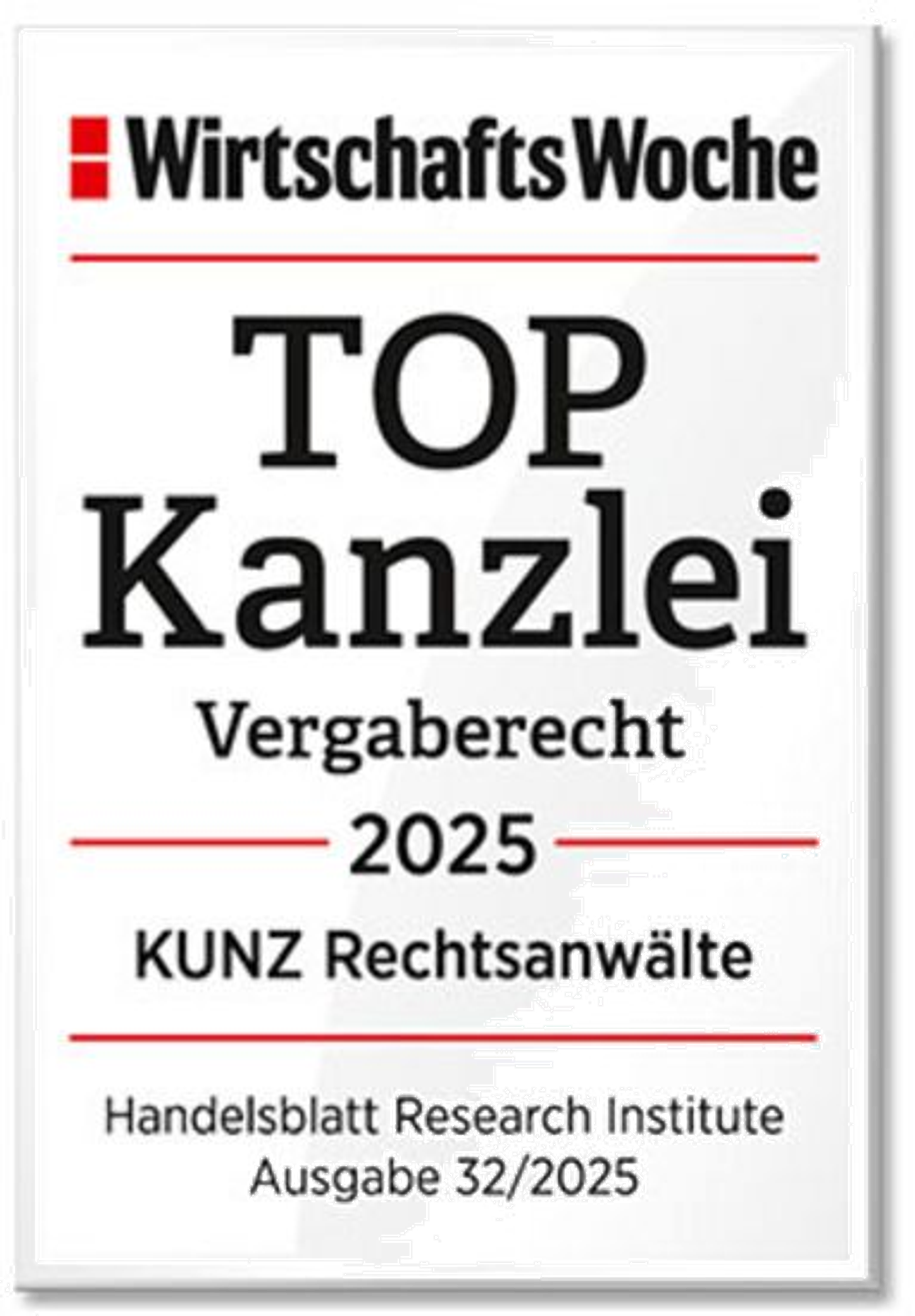 TOP Kanzlei Vergaberecht 2025