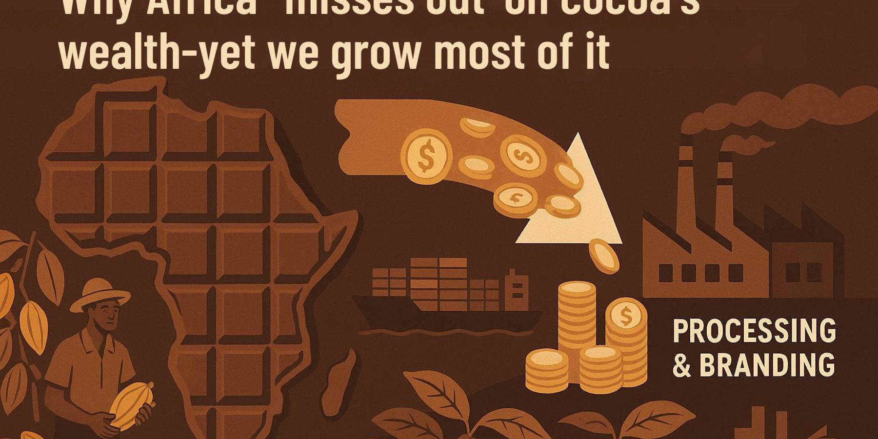 Why Africa “misses out” on cocoa’s wealth—even while growing most of it