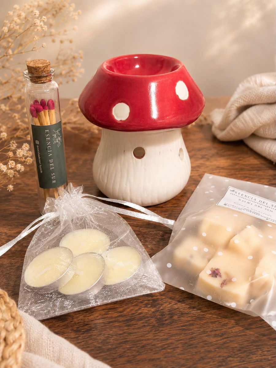Kit Hornito Hongo + Wax Melts