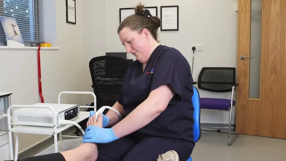 Active Step podiatrist Laura explaining when to get verrucas treated
