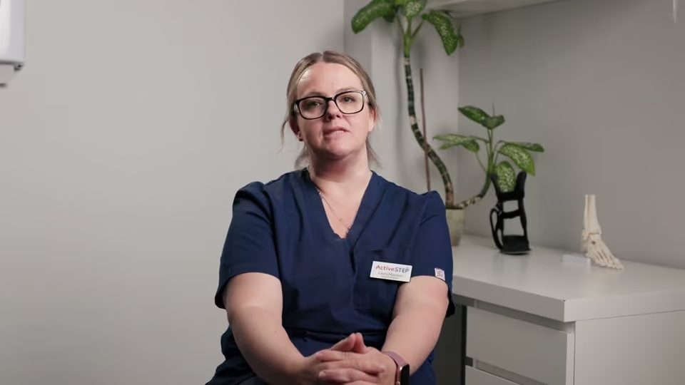 Active Step podiatrist explaining how diabetes affects your feet