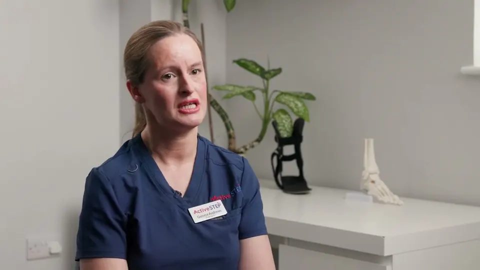 Active Step podiatrist Gemma explaining how long custom orthotics last