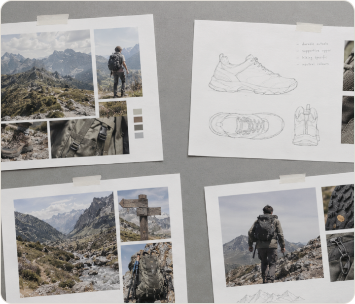 Inspiration — process illustration