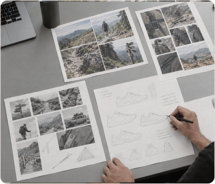 Research — process illustration