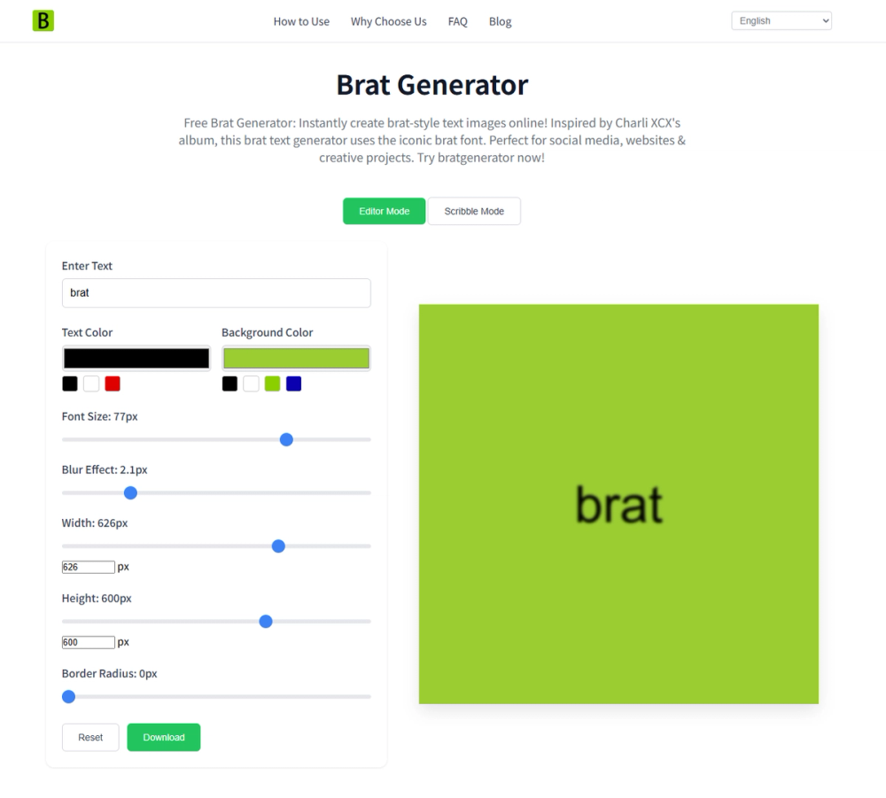 image for Brat Generator