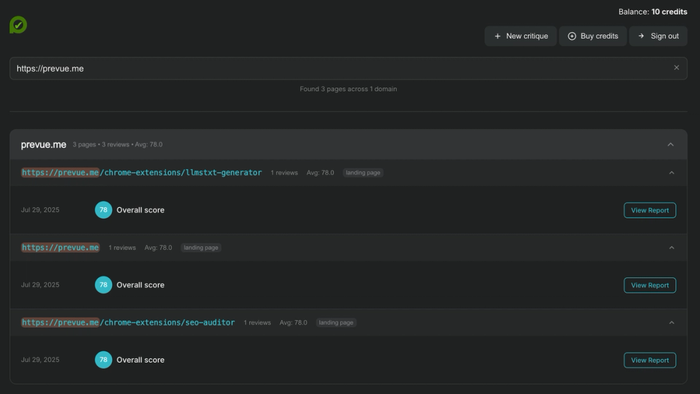 image for Prevue