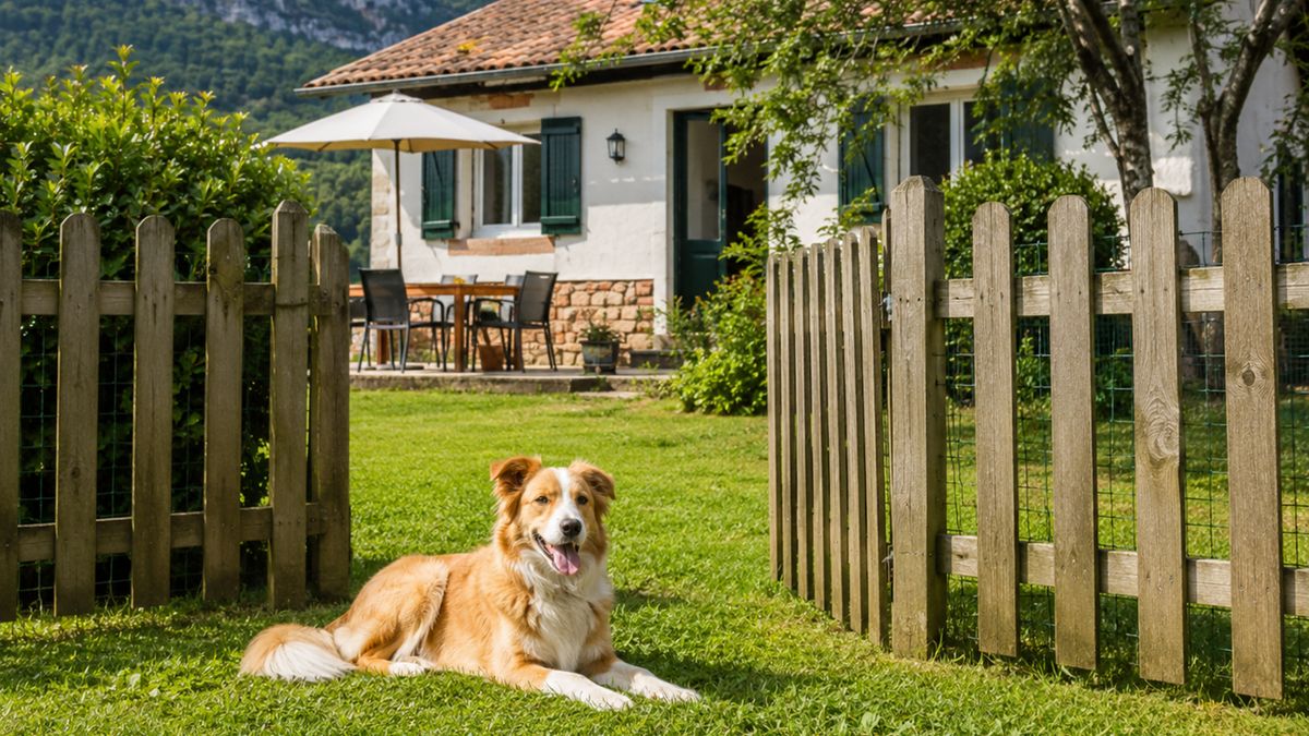 Ferienhaus mit eingezäuntem Garten finden