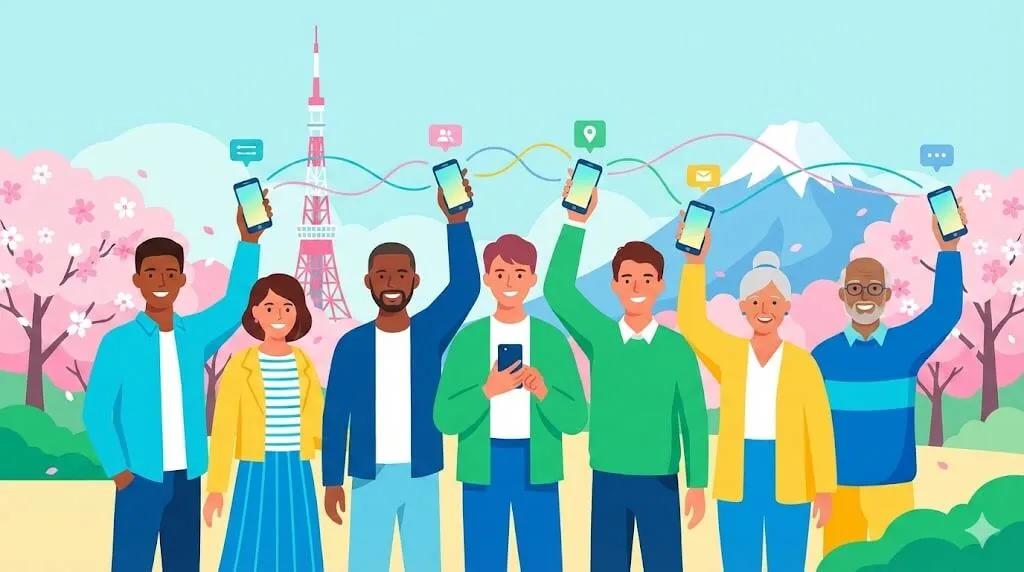 [Phiên bản 2025] So sánh SIM Nhật Bản cho người nước ngoài theo mục đích sử dụng