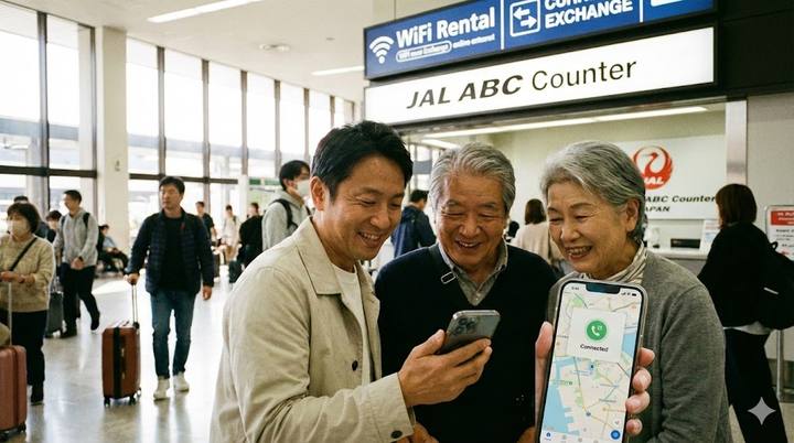 방문객을 위한 포켓 Wi-Fi: 가족을 위한 최고의 공항 수령 옵션