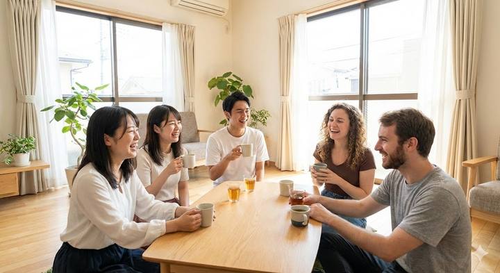 【일본에서 인연을 만나는 4가지 방법: 데이팅 앱보다 쉐어하우스가 최고인 이유】