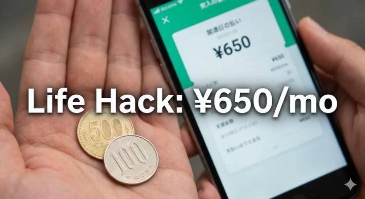Japan Life Hack: How to Lower Your Phone Bill to ¥650/Month (The GTN Ecosystem)