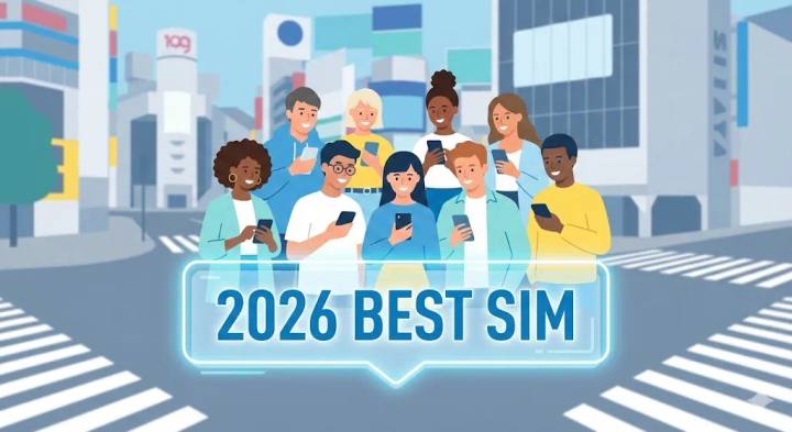 2026년 일본 외국인 추천 SIM 카드: 신용카드 및 약정 없음