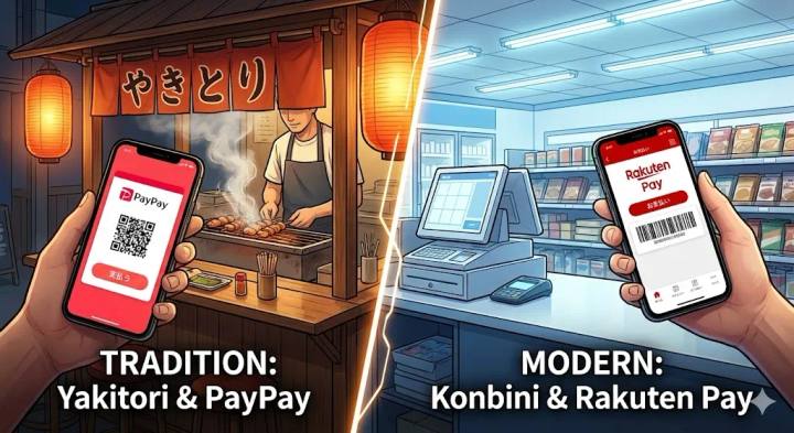 Cashless Japan 2026: PayPay vs. Rakuten Pay - Which App Should You Download?