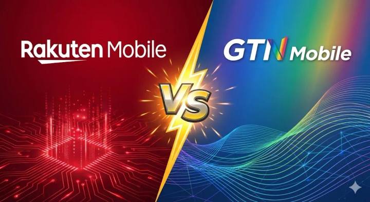 GTN 모바일 vs 라쿠텐 모바일: 외국인에게 진짜 더 좋은 건 어디일까? (2026년 리뷰)