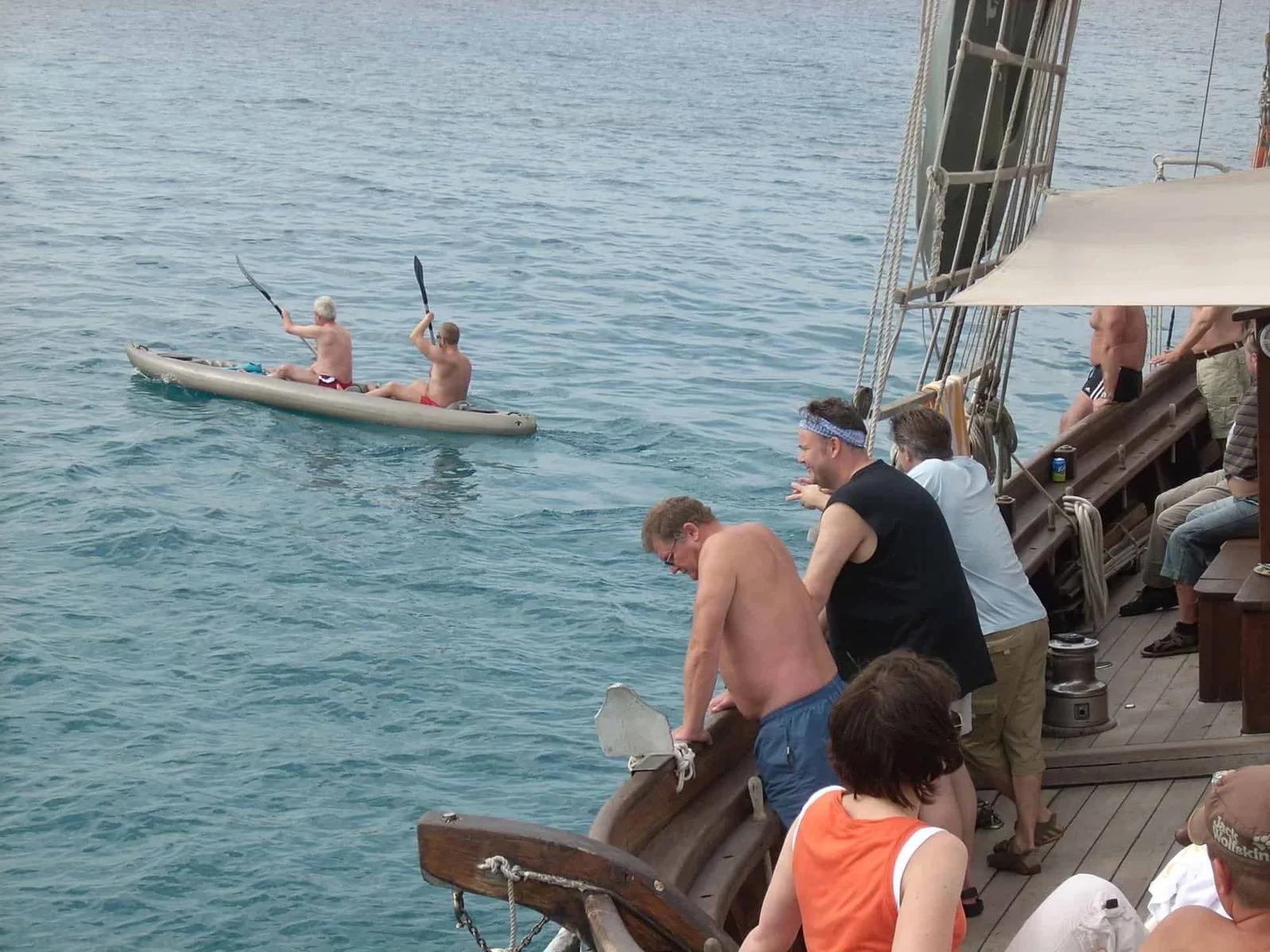 Vintage Sailing Yacht on the Mediterranean – Photo 2