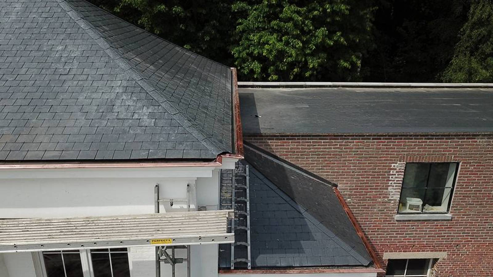 Château à Bilzen — chantier ART'COUV (5/5)