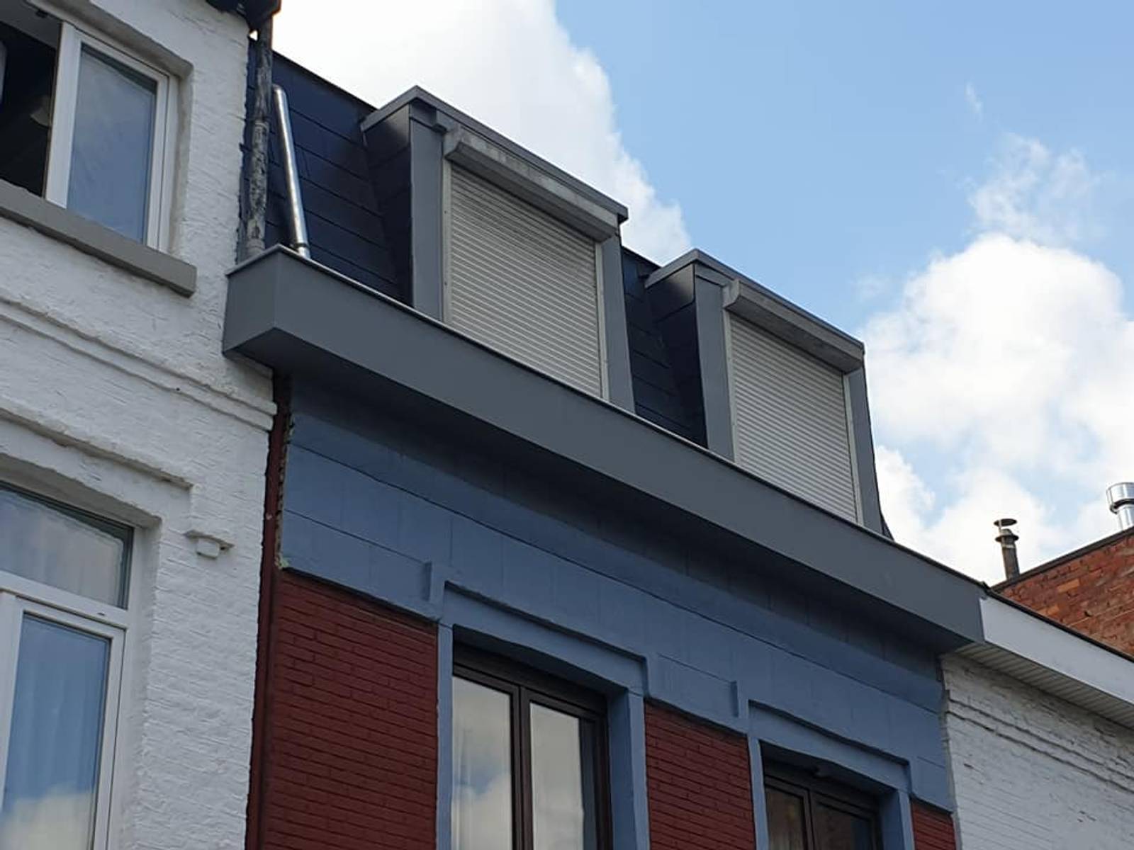 Habillage de corniche — chantier ART'COUV (7/7)