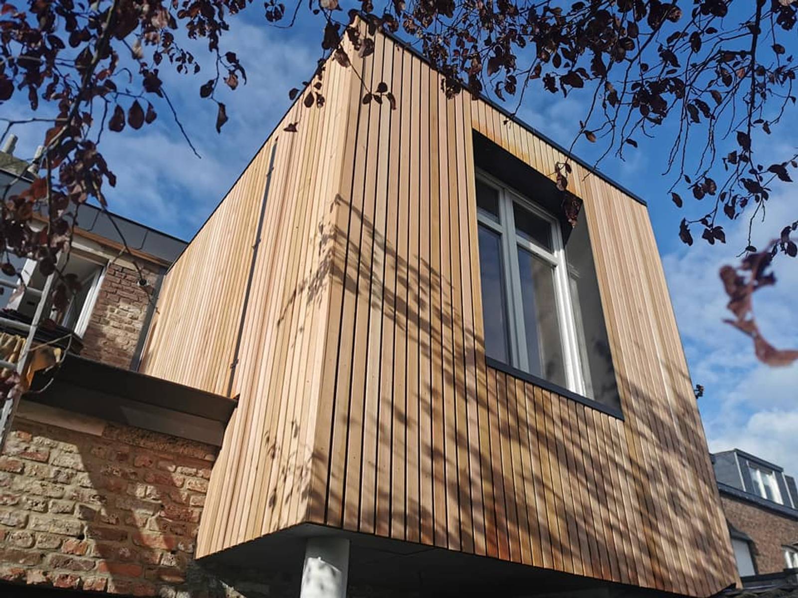 Bardage en Red Cedar — réalisation ART'COUV