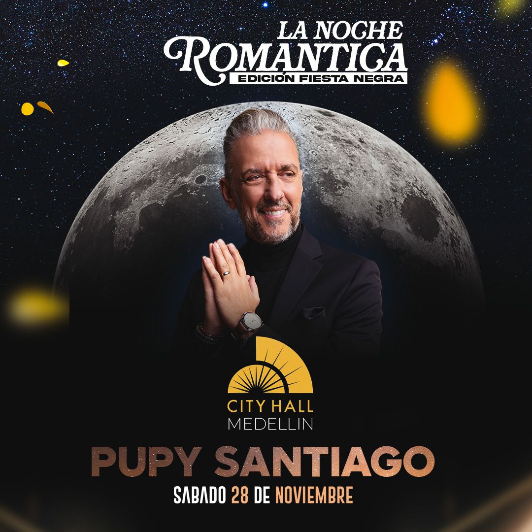 Pupy Santiago en La Noche Romántica Medellín