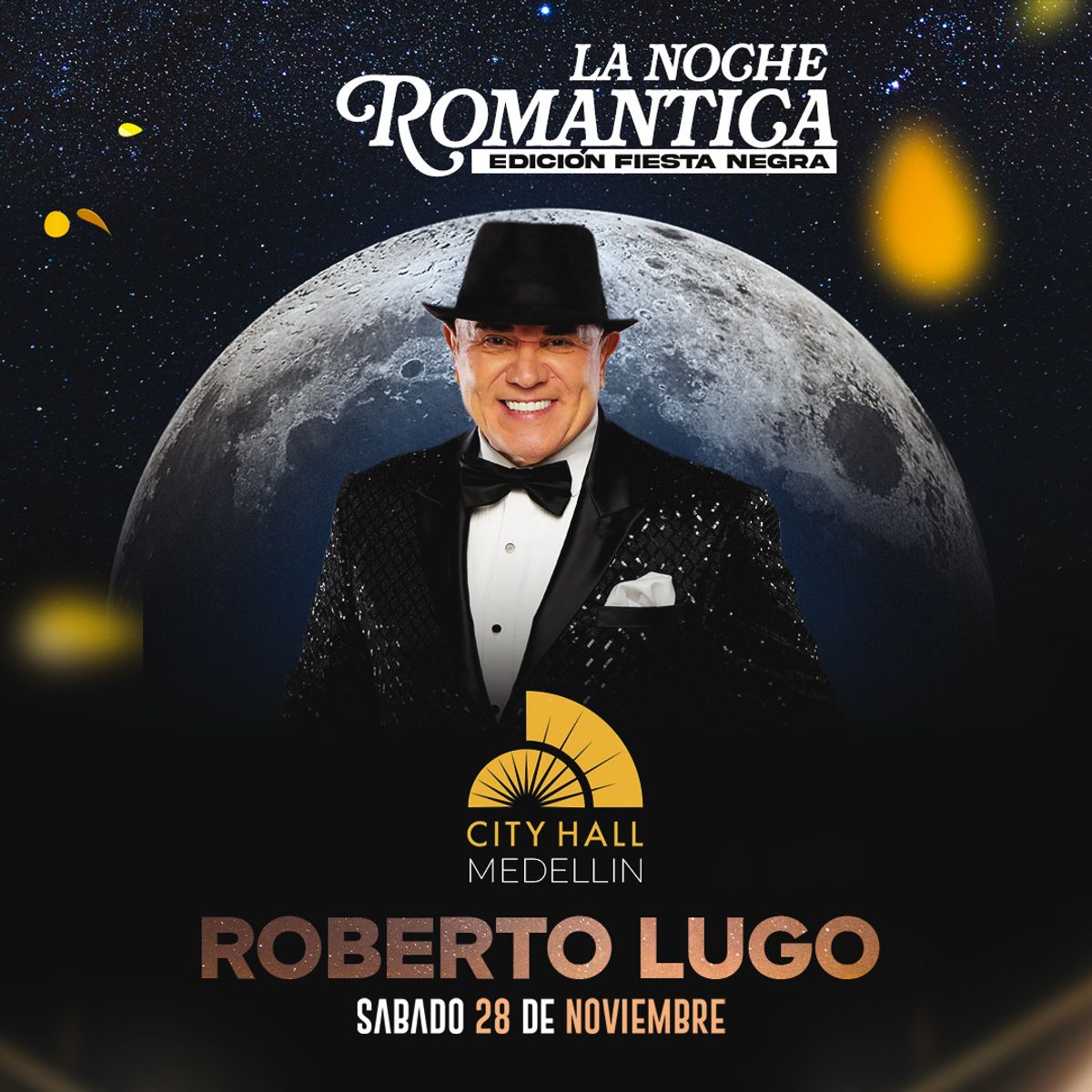 Roberto Lugo en La Noche Romántica Medellín