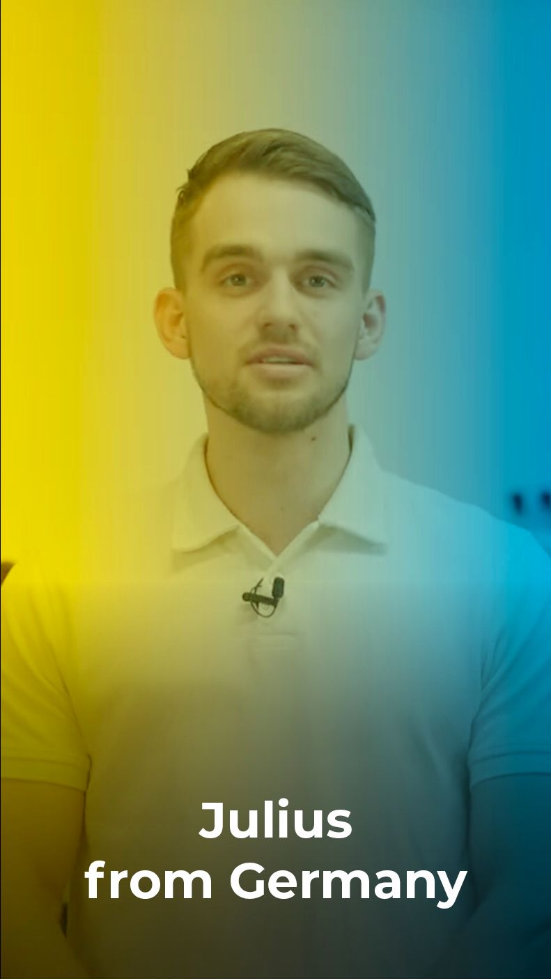 Julius from Germany - YouTube thumbnail