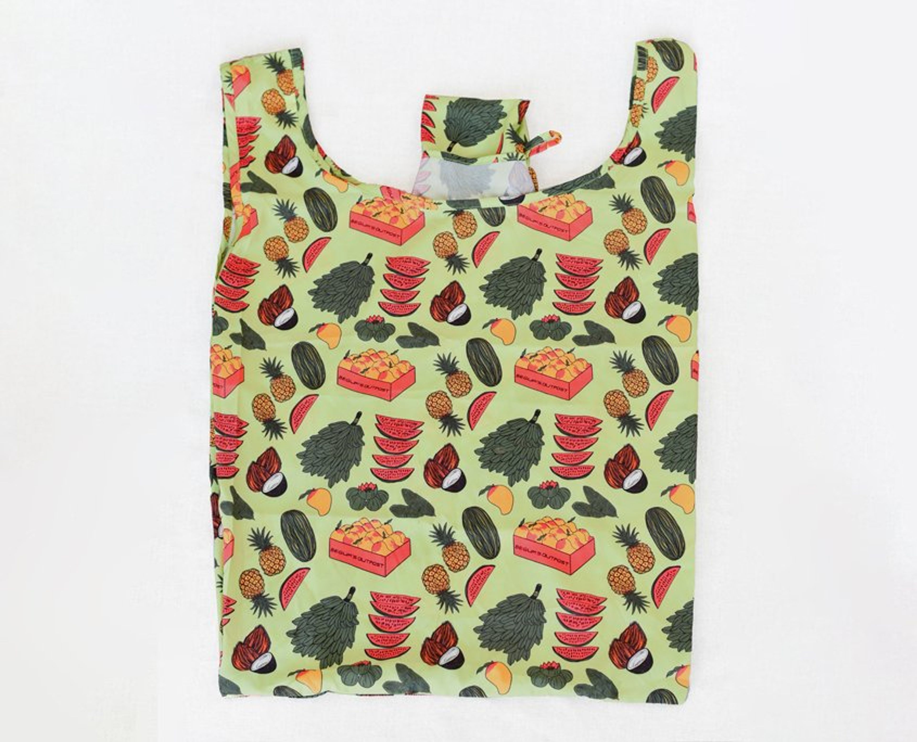 Medium Fold-Up Bag open