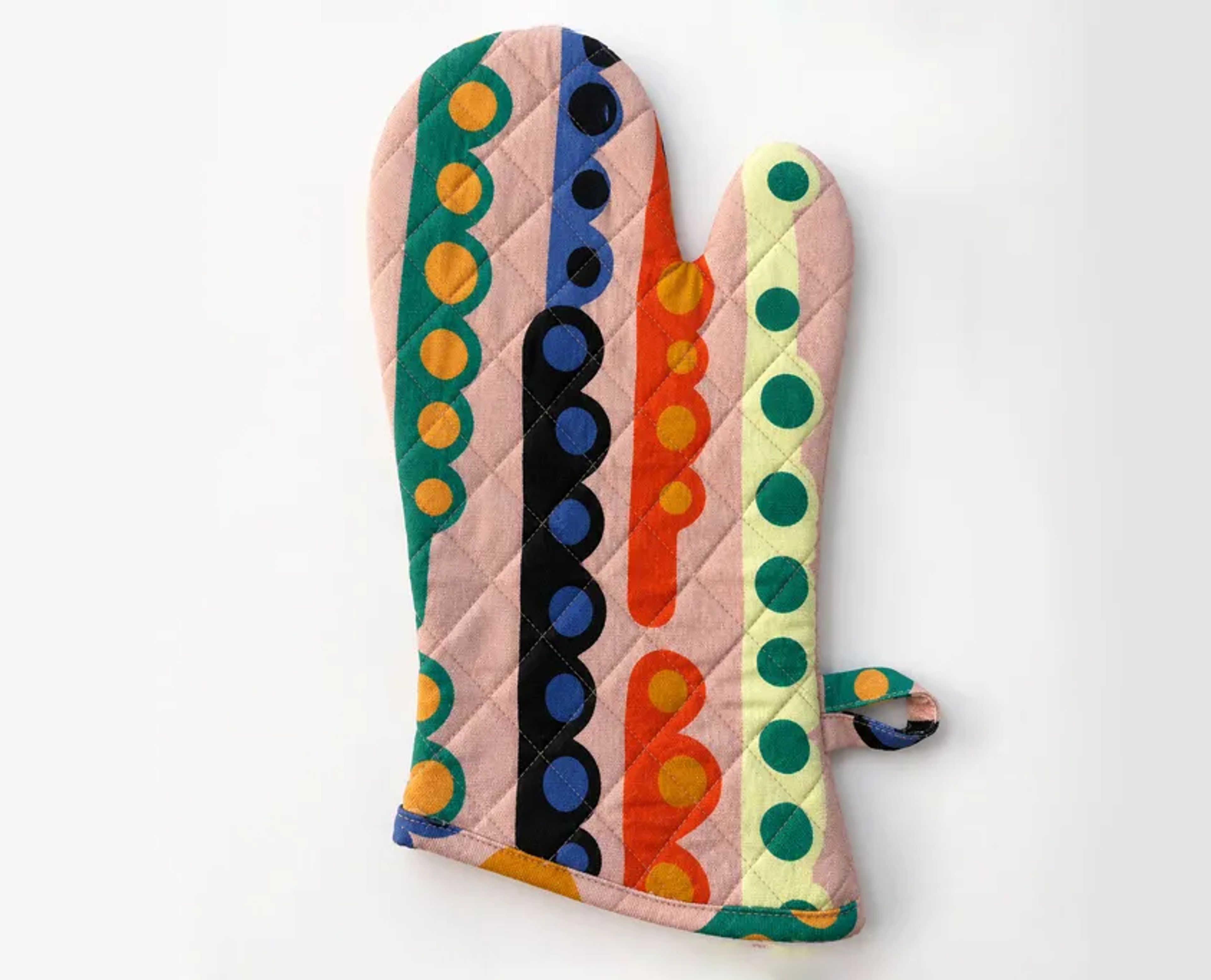 Oven Mitt with allover digital print