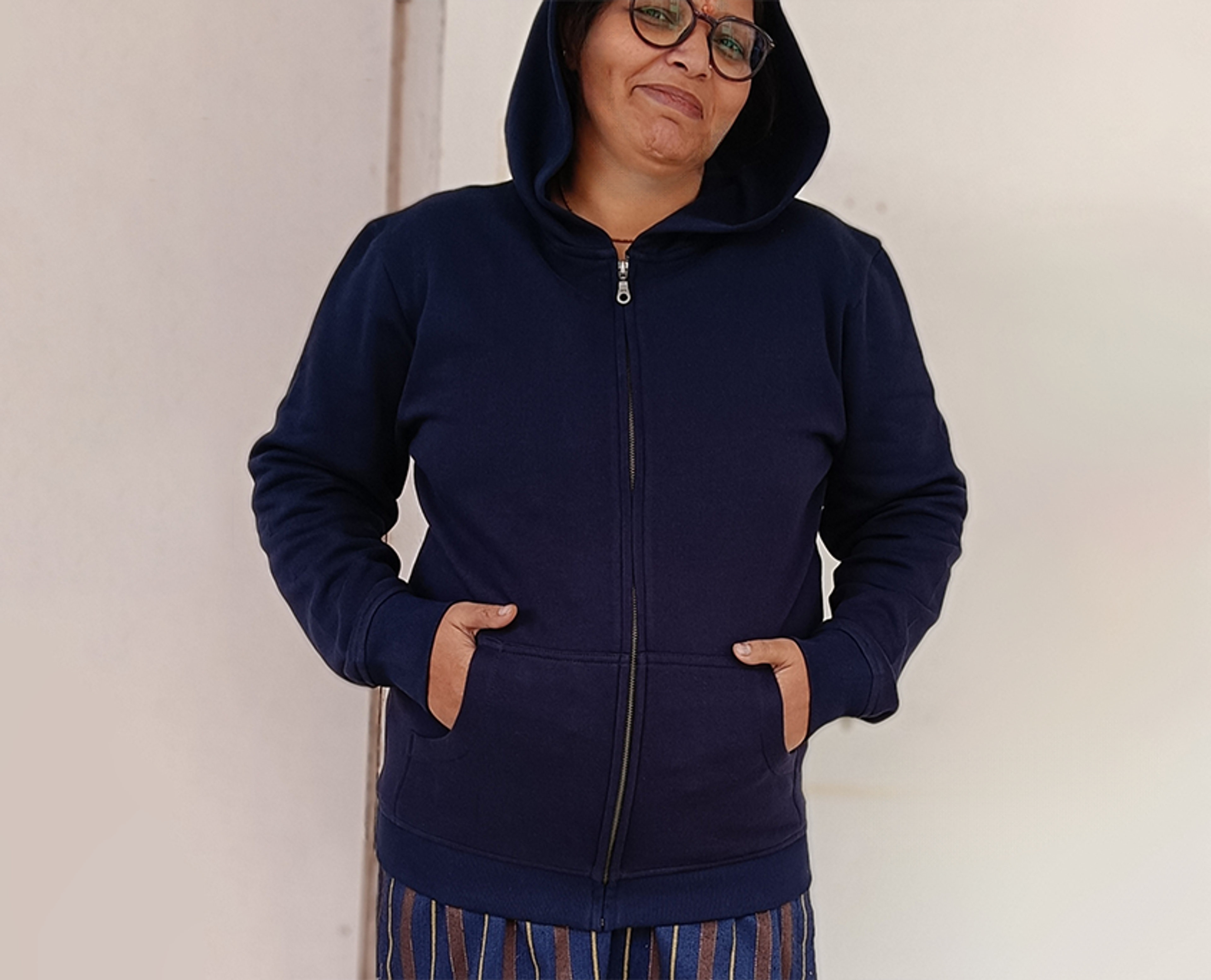 Unisex Zip Up Hoodie gallery image 2