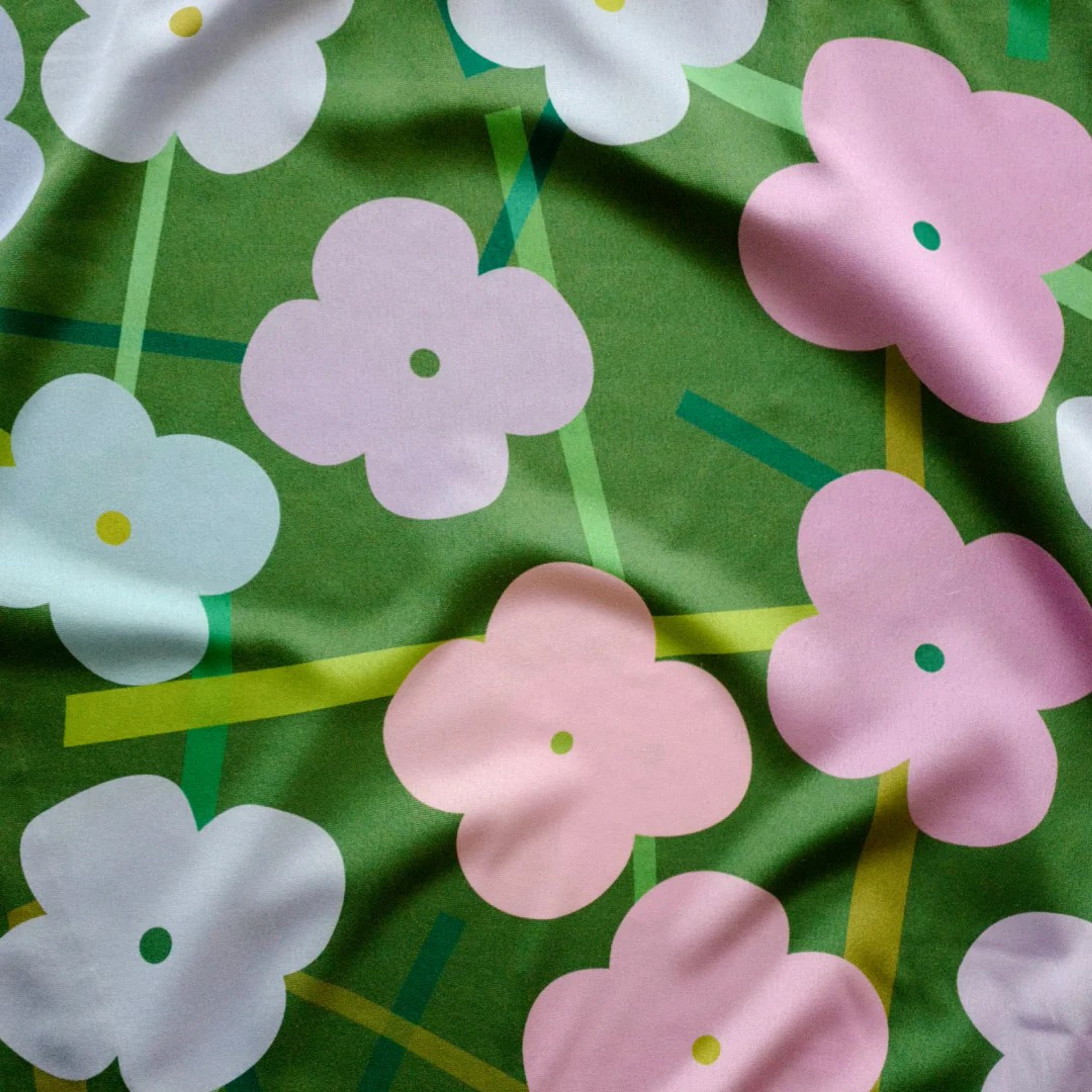 Sublimation garden party pattern bag