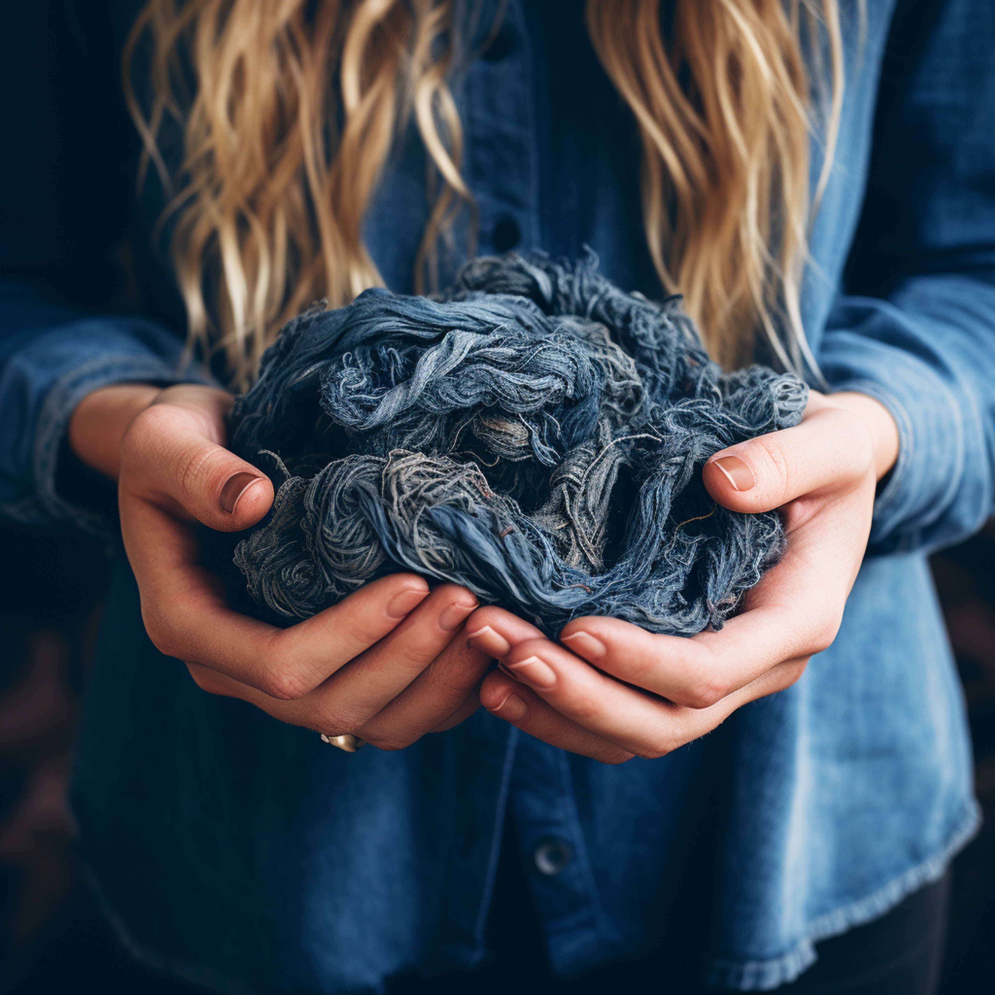 recycled cotton yarn