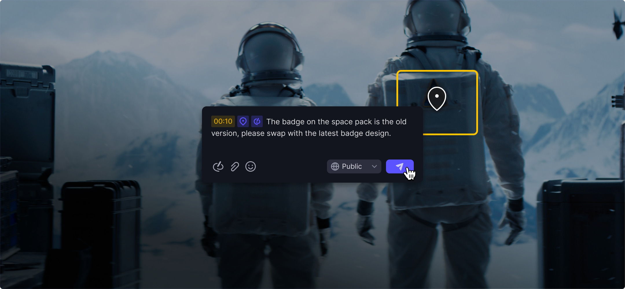 Frame.io interface screenshot