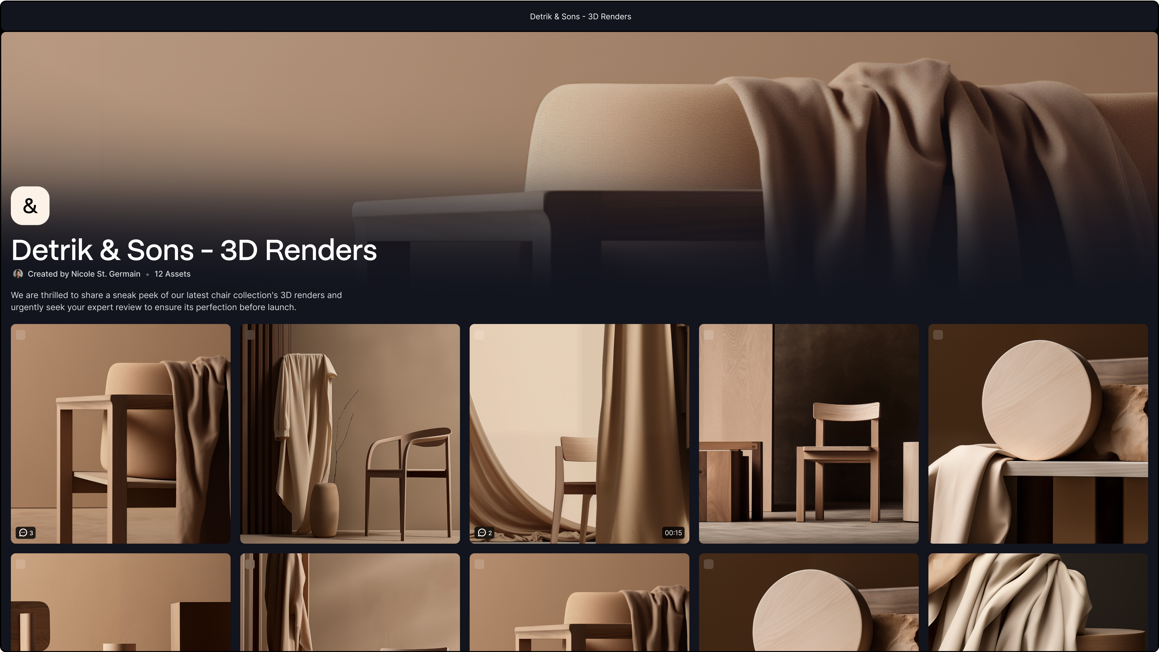 Frame.io interface screenshot