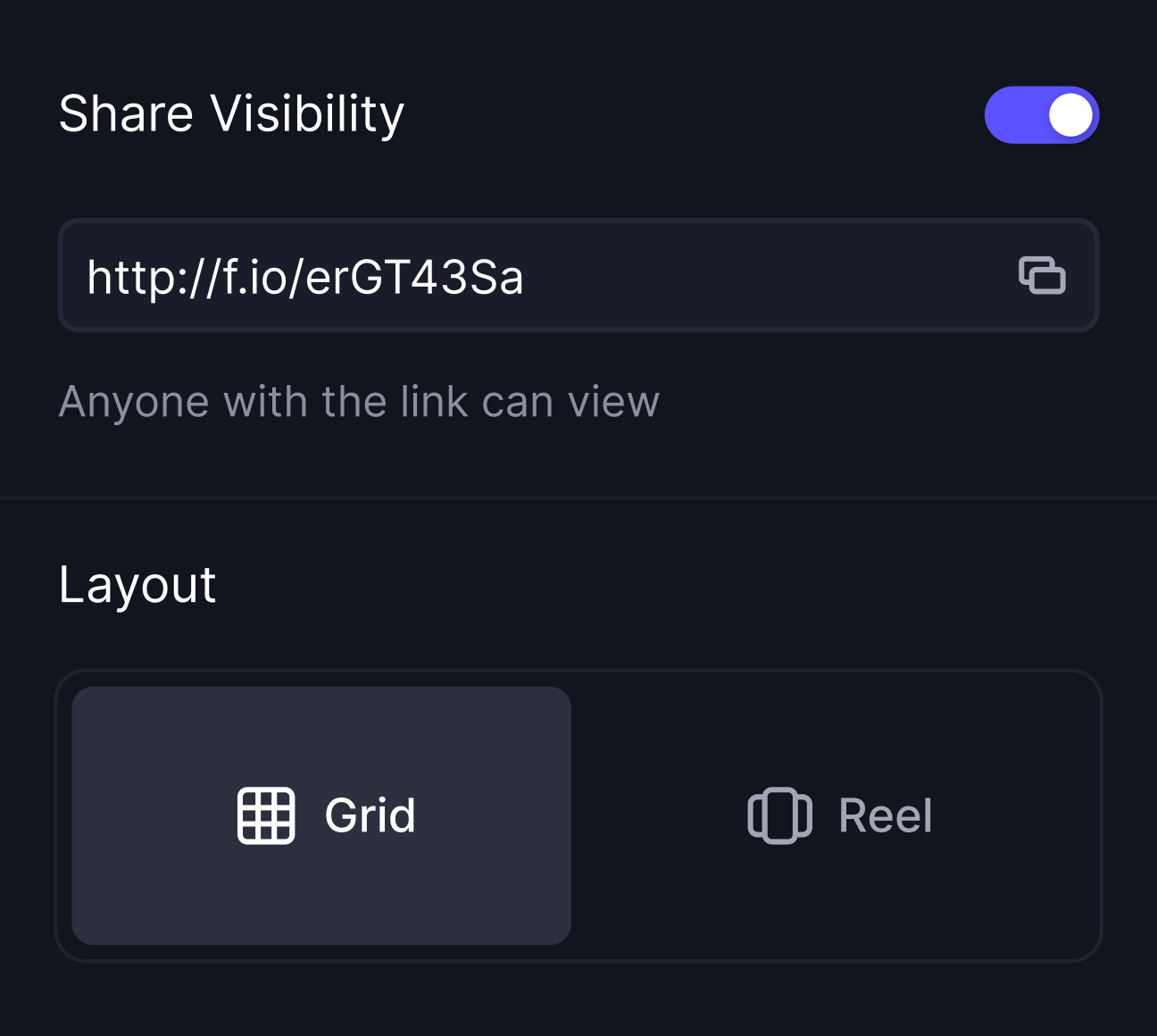 Frame.io interface screenshot