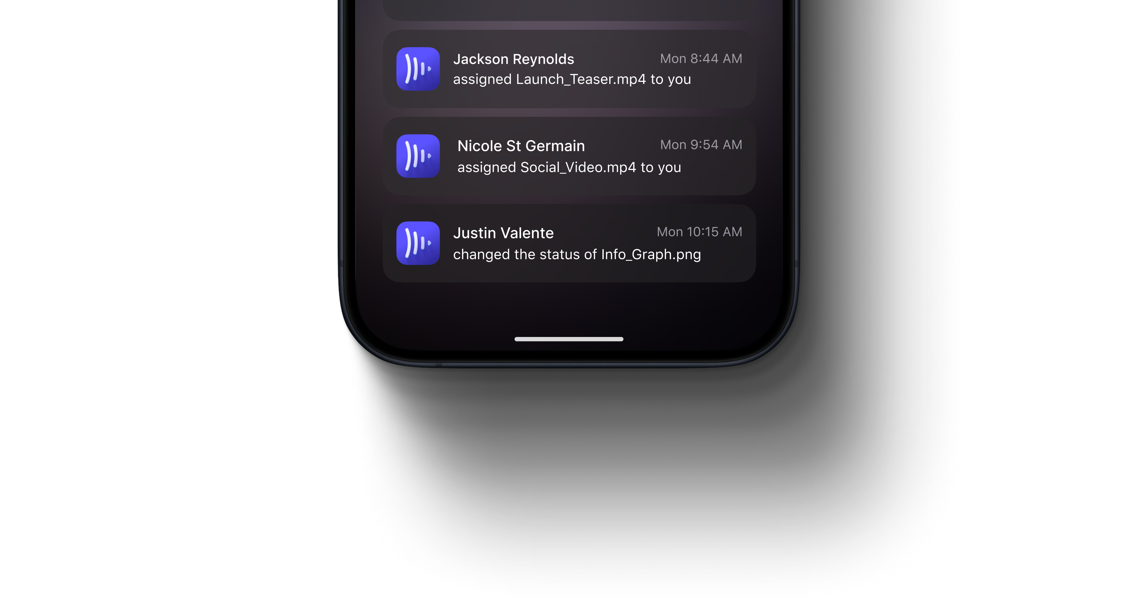 Frame.io interface screenshot