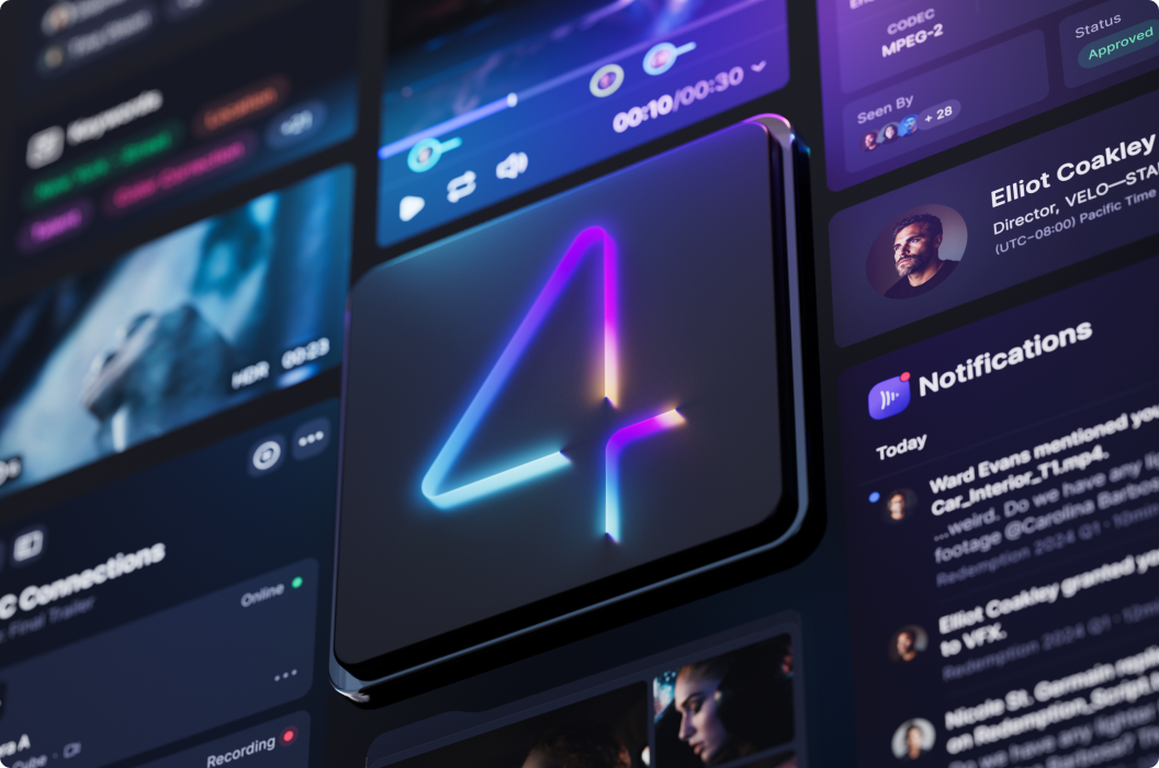 Frame.io interface screenshot