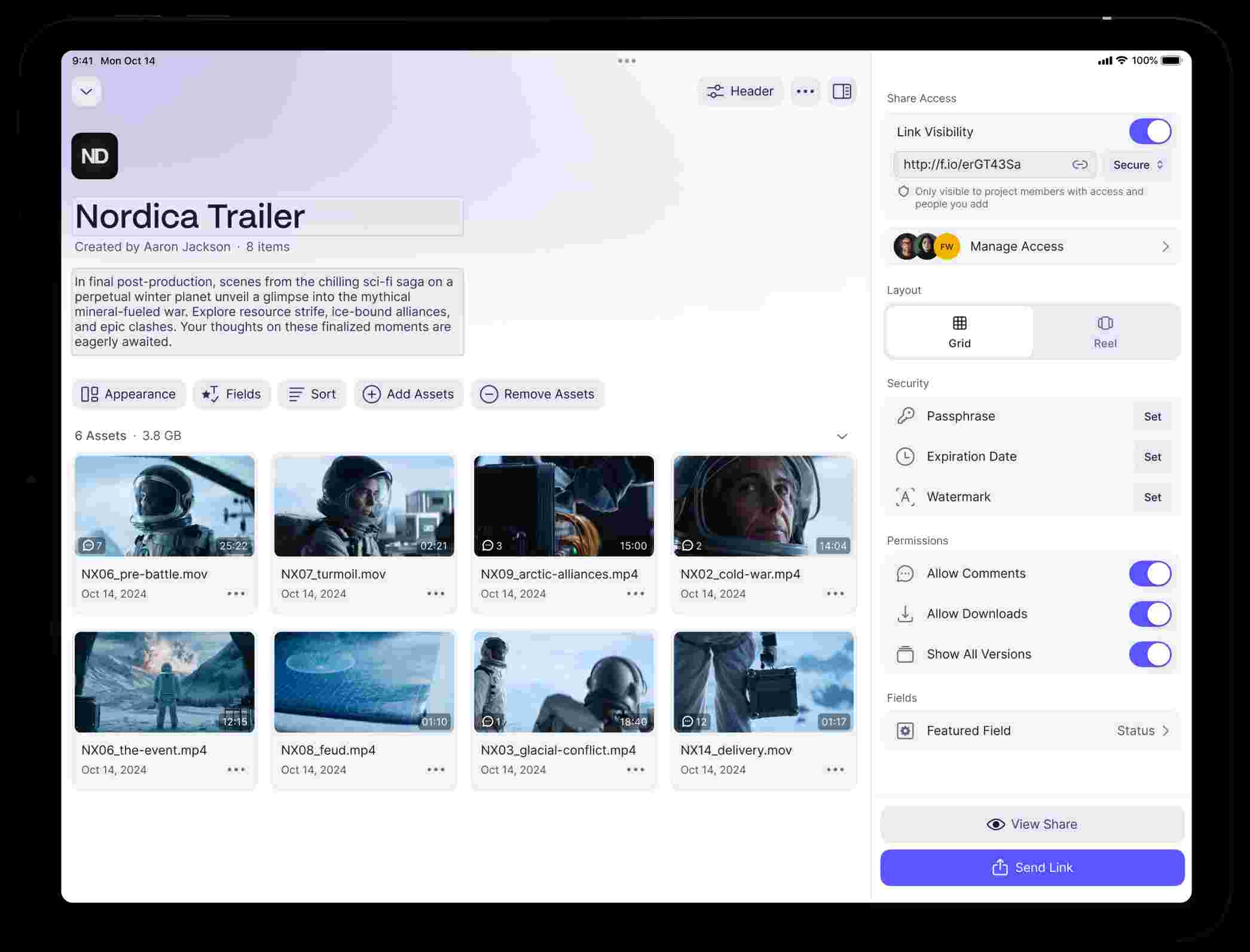 Frame.io | iOS & iPad