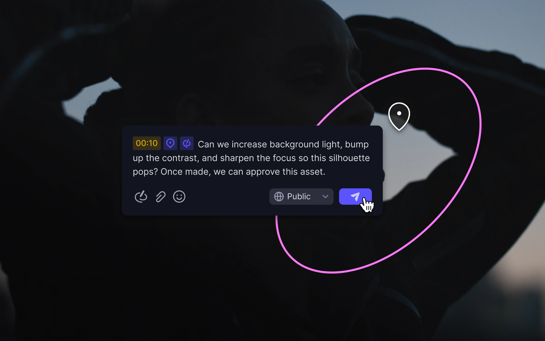 Frame.io interface screenshot