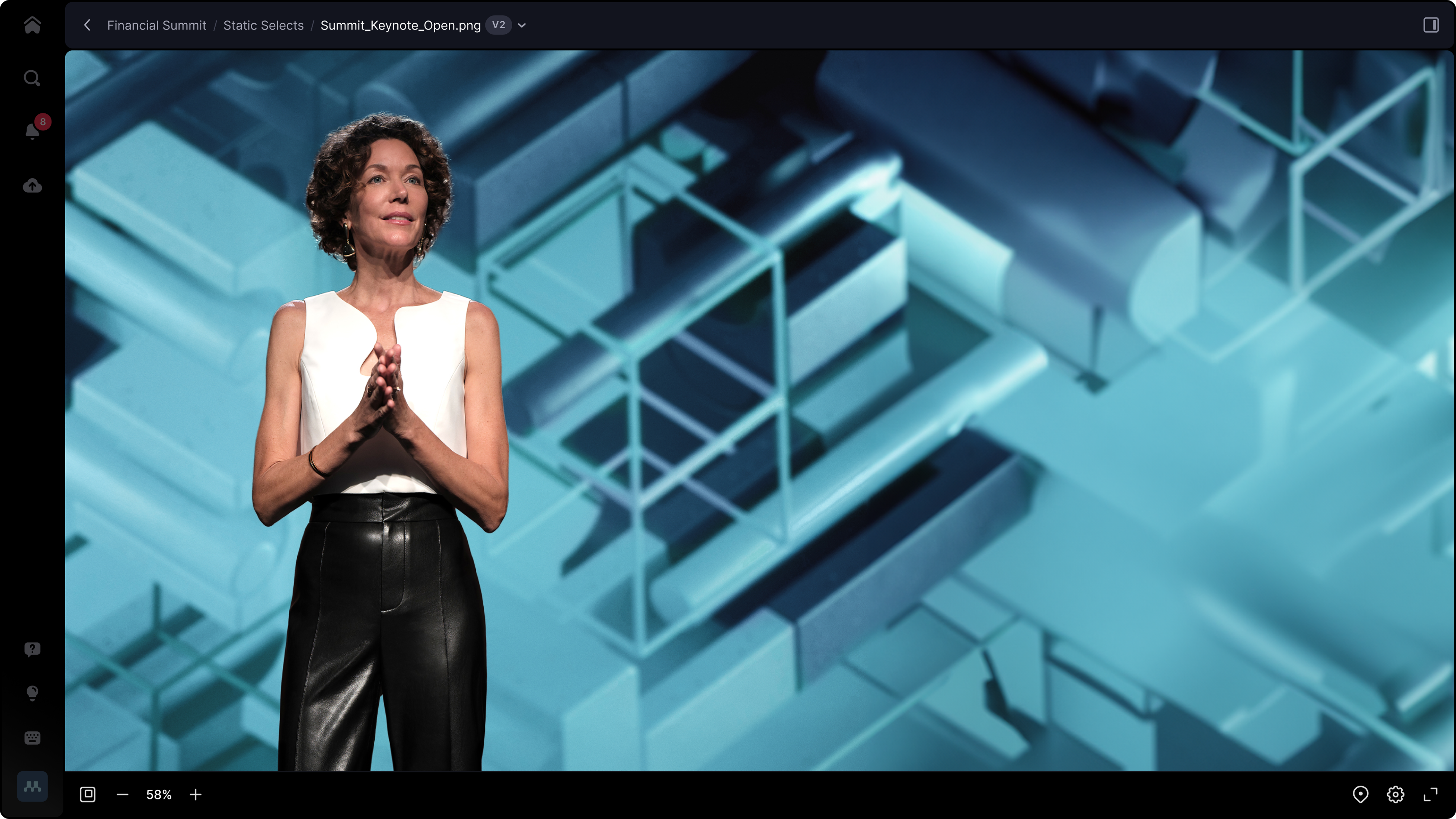 Frame.io interface screenshot