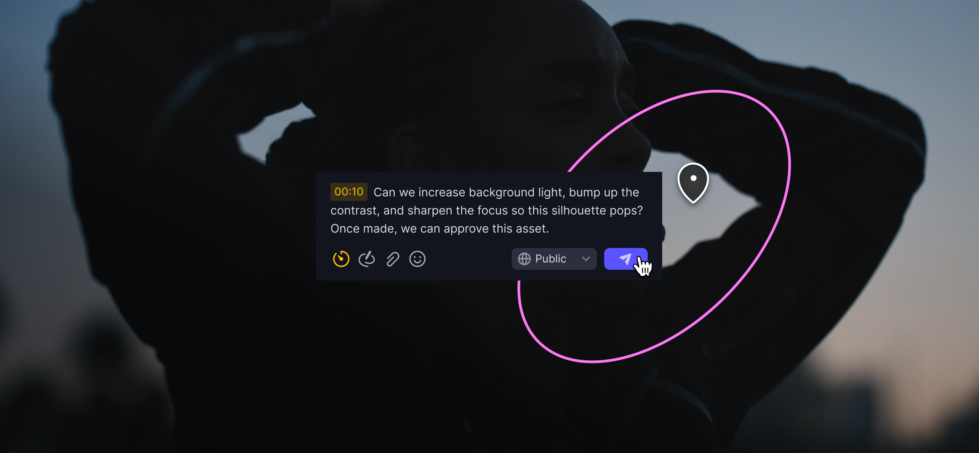 Frame.io interface screenshot
