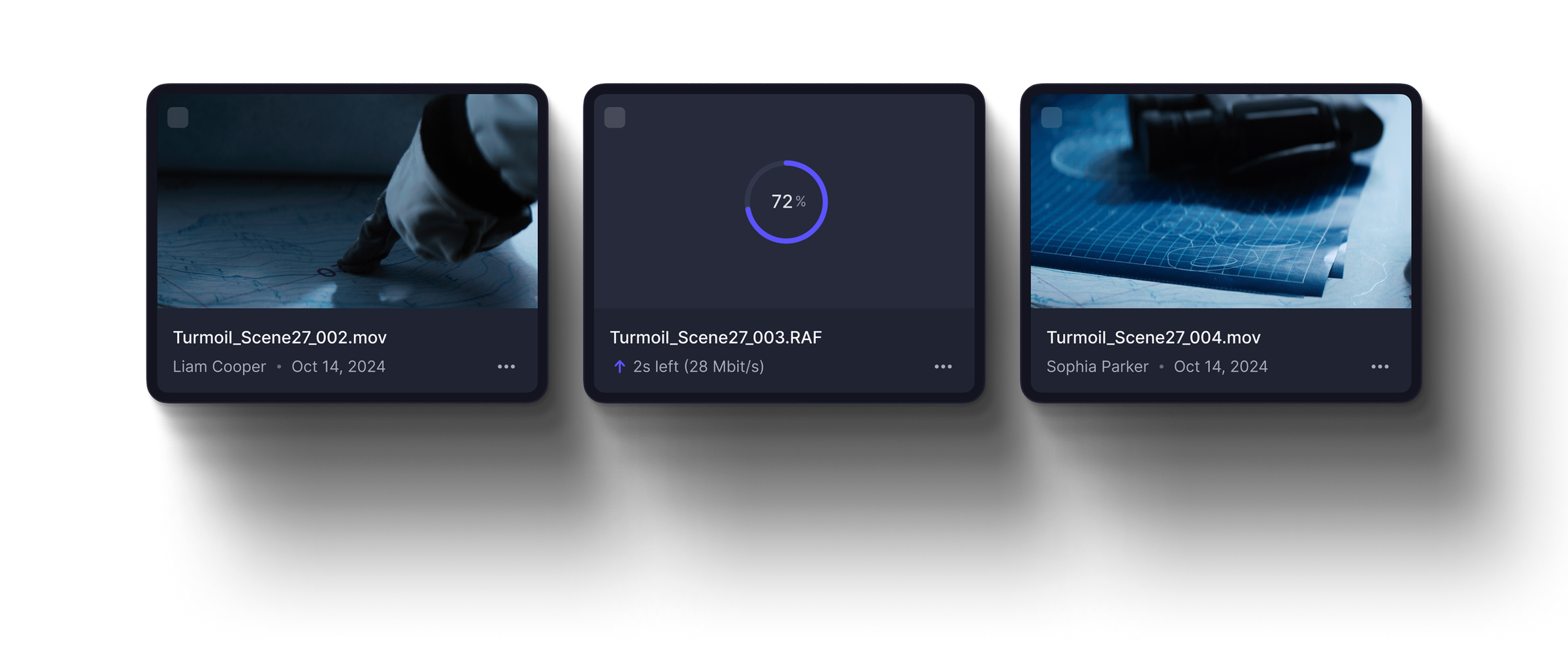 Frame.io interface screenshot