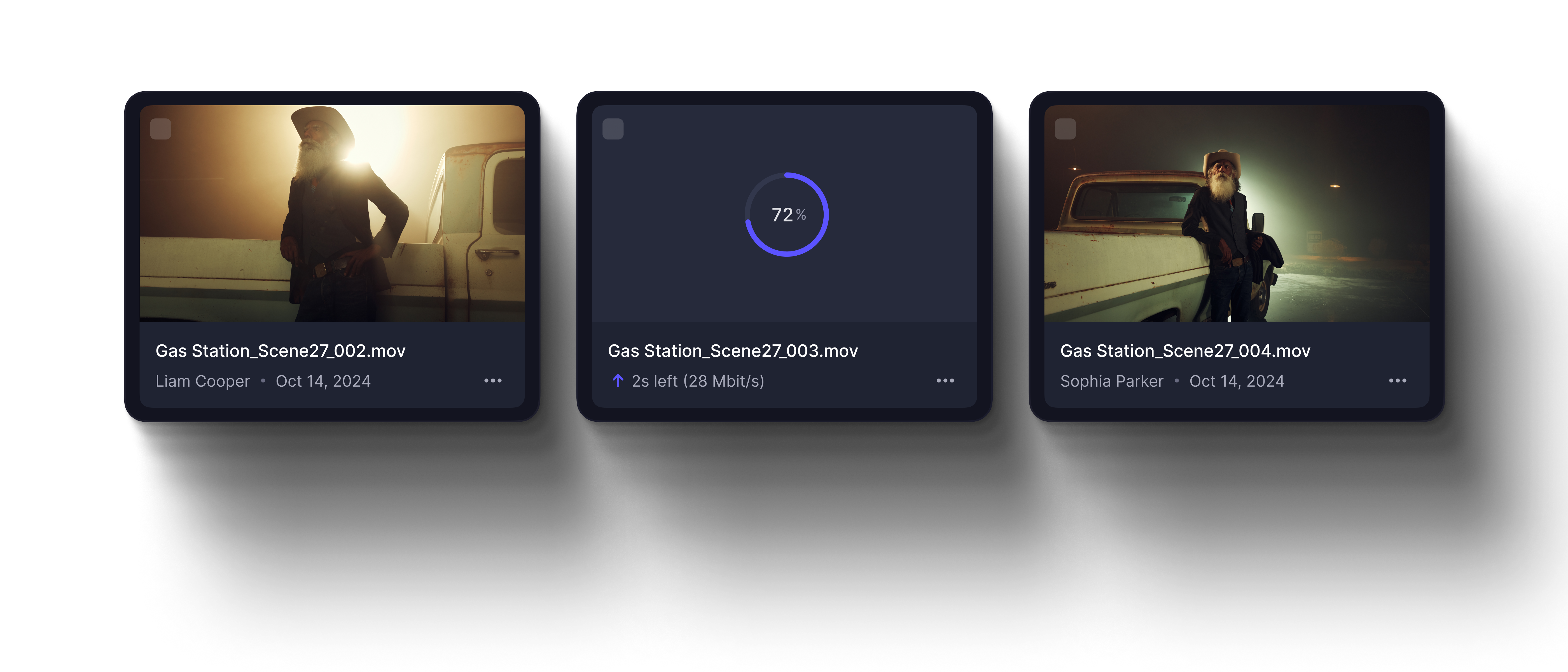 Frame.io interface screenshot