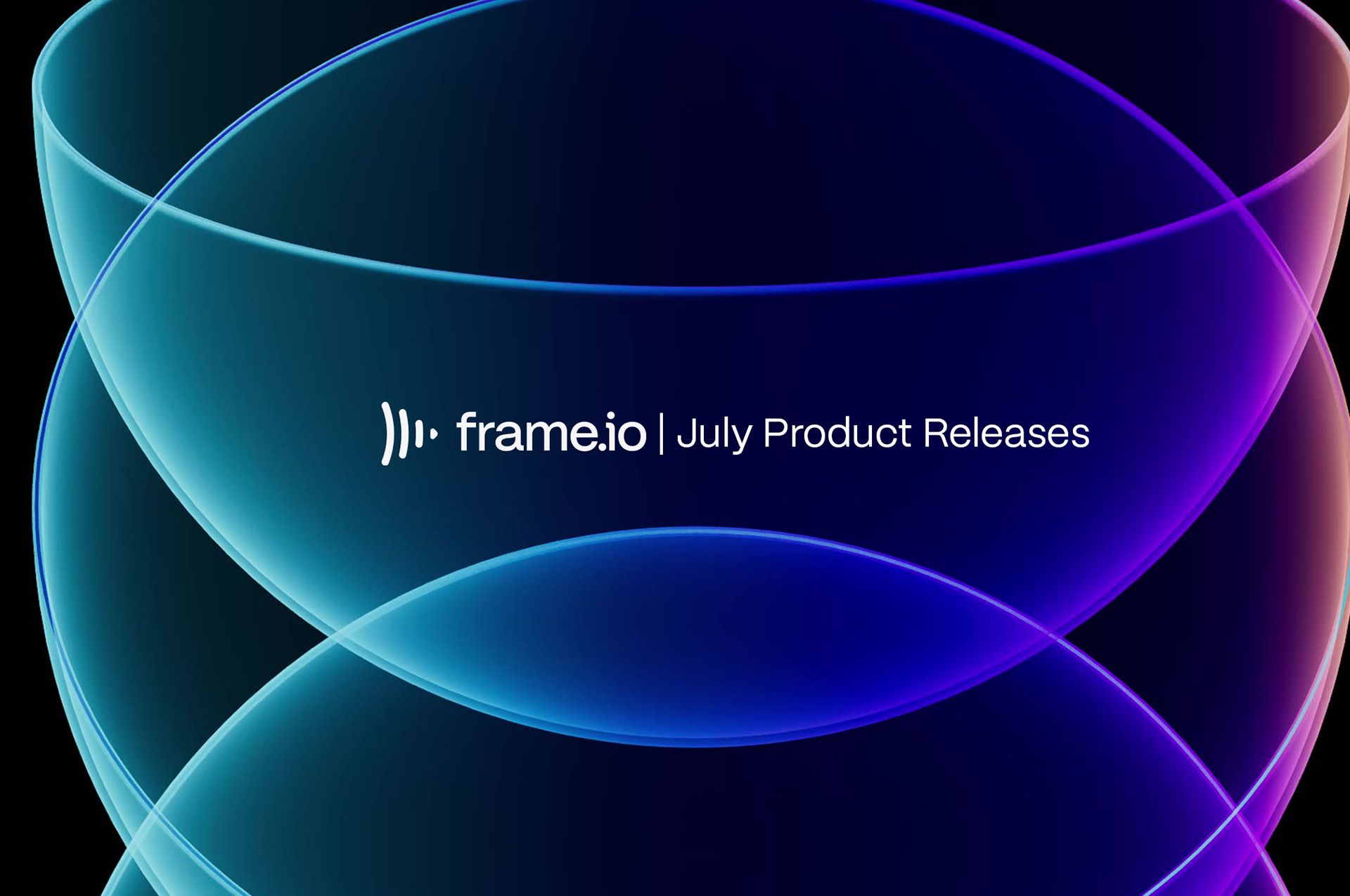 fram.io logo with july product releases 
