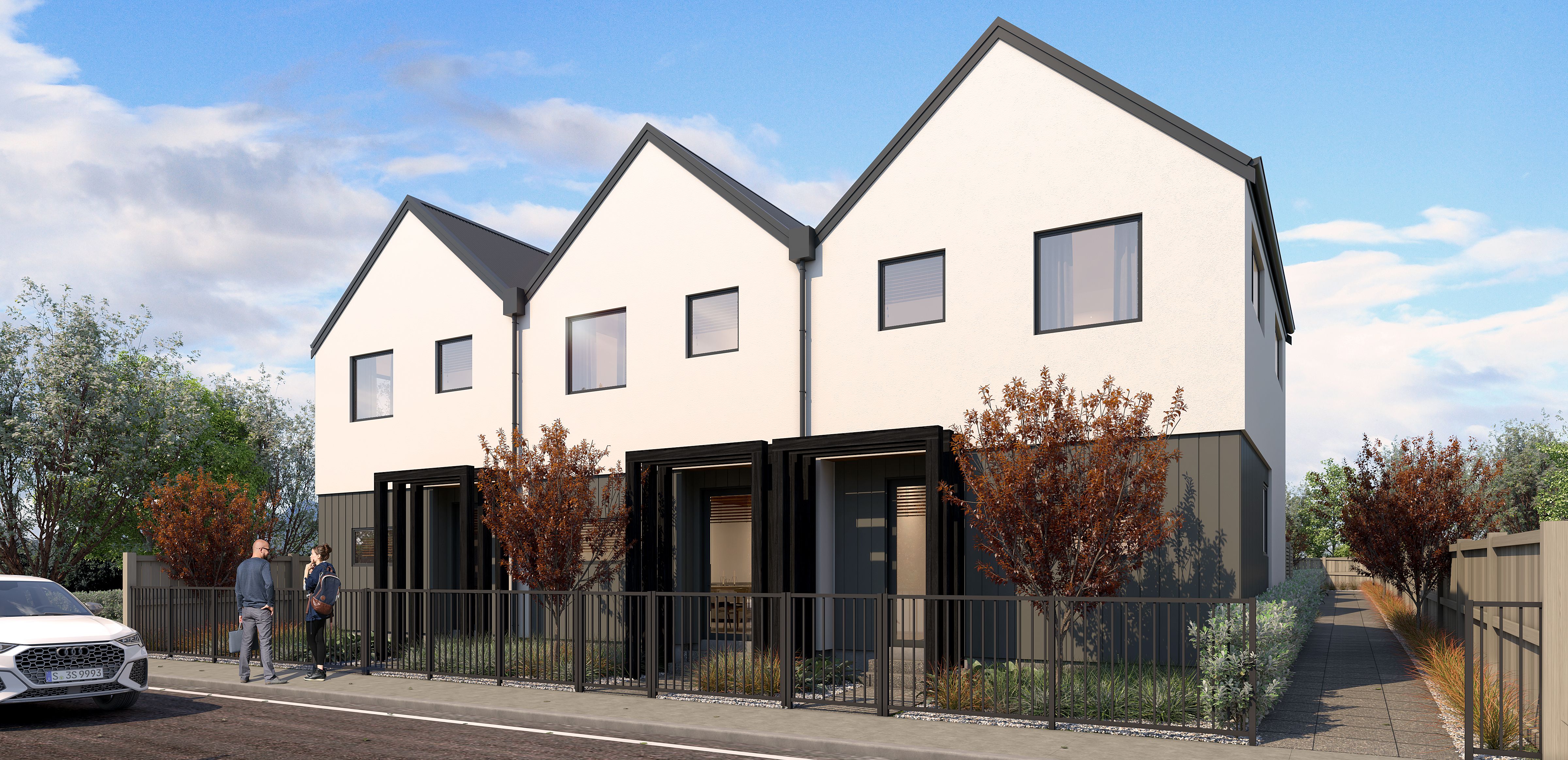Townhouse rendering Hereford St